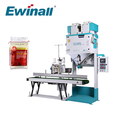2.5 - machine à emballer automatique de riz du manuel 50kg pour la rizerie DCS-50FB2