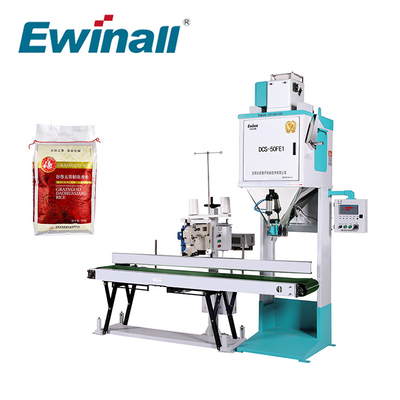 5kg - utilisation facile DCS-50FE1 de riz de 50kg Ewinall d'emballage de machine automatique d'échelle