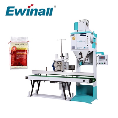 Machine à emballer automatique de riz de DCS-50FA1 Ewinall Bean Grain Nut Food Weighing