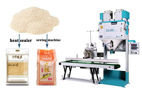 Machine à emballer automatique de riz de poids 0.5MPa 1.1KW