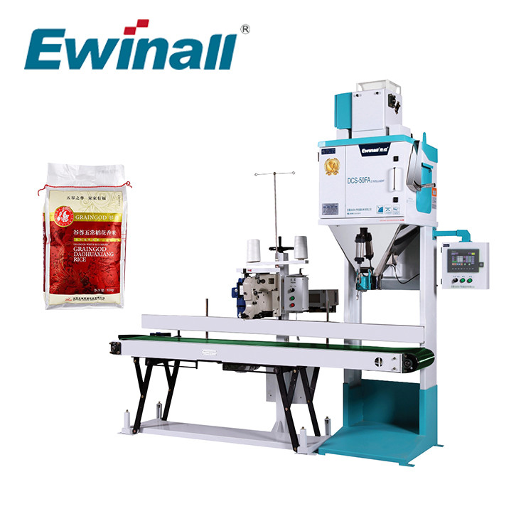 DCS-50FA2 Ewinall 2.5kg - équipement de emballage de la poudre 25kg automatique pour le riz